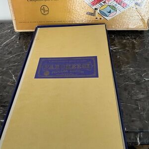 Vintage  Selchow & Righter Parcheesi 1964 Gold Seal Edition Strategy Board Game